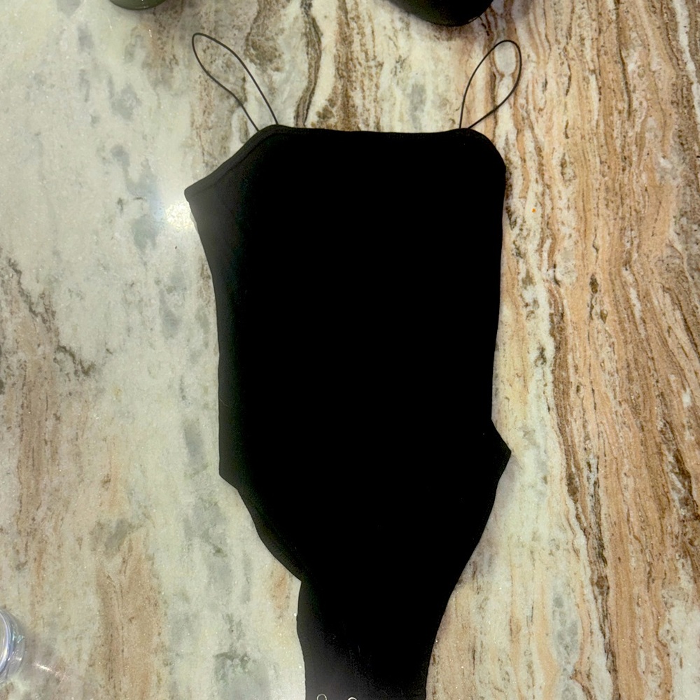 Wild Fable Black Women's Bodysuit